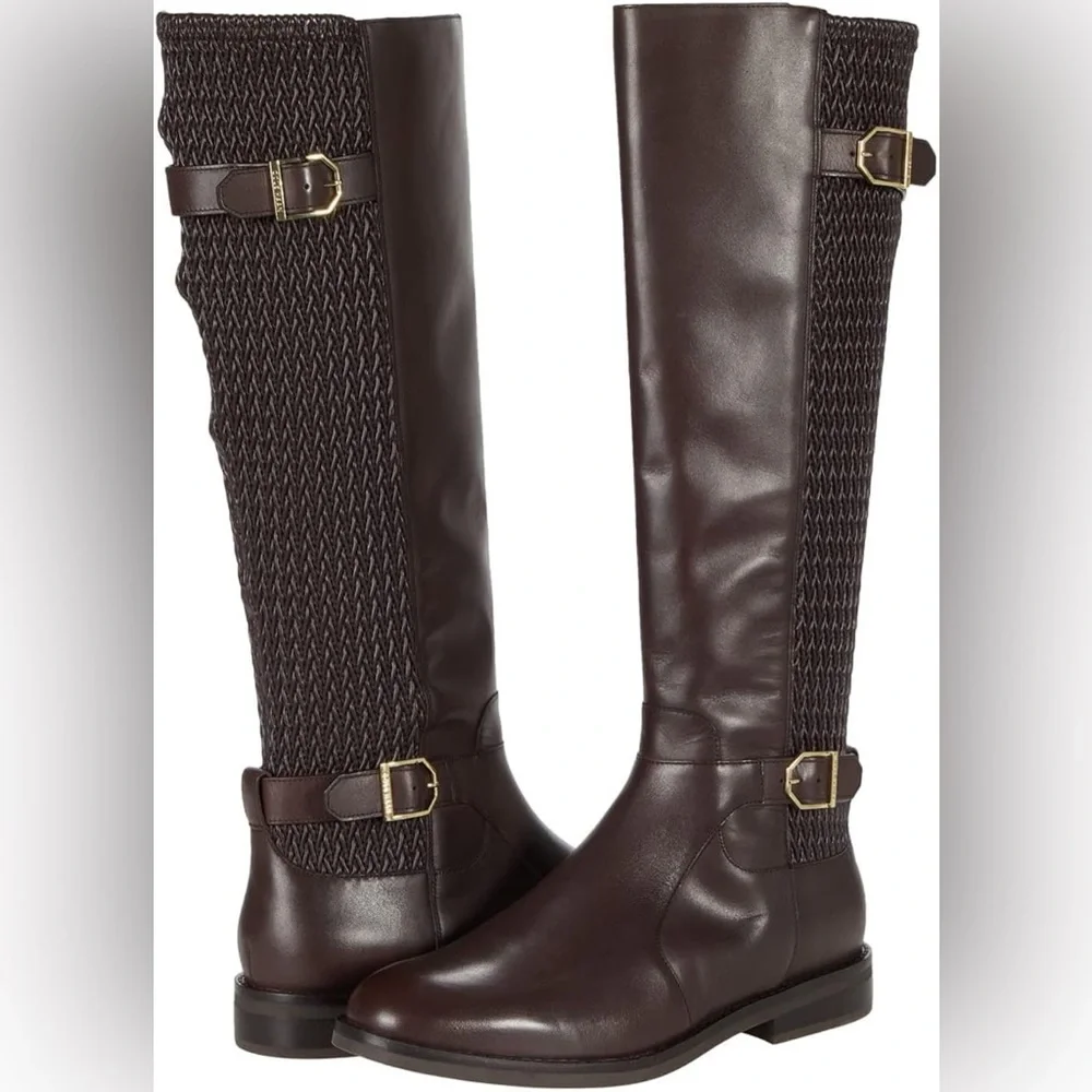 Cole Haan womens Chesley Water Resistant Riding Boots